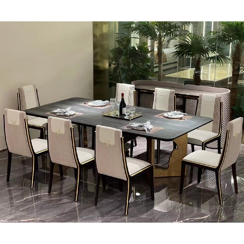 #HL6001 Versace Dining Table Made in China - Image 3