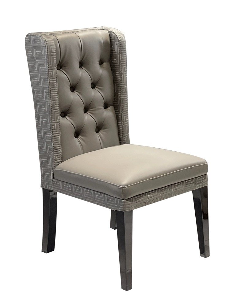 #HC6501 Versace Micor Fiber Dining Chair - Image 6