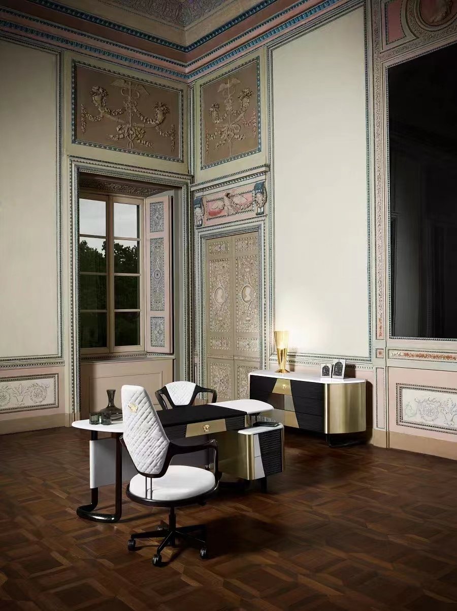 #HC7001 Versace Home Offfice Desk and Chair - Image 7